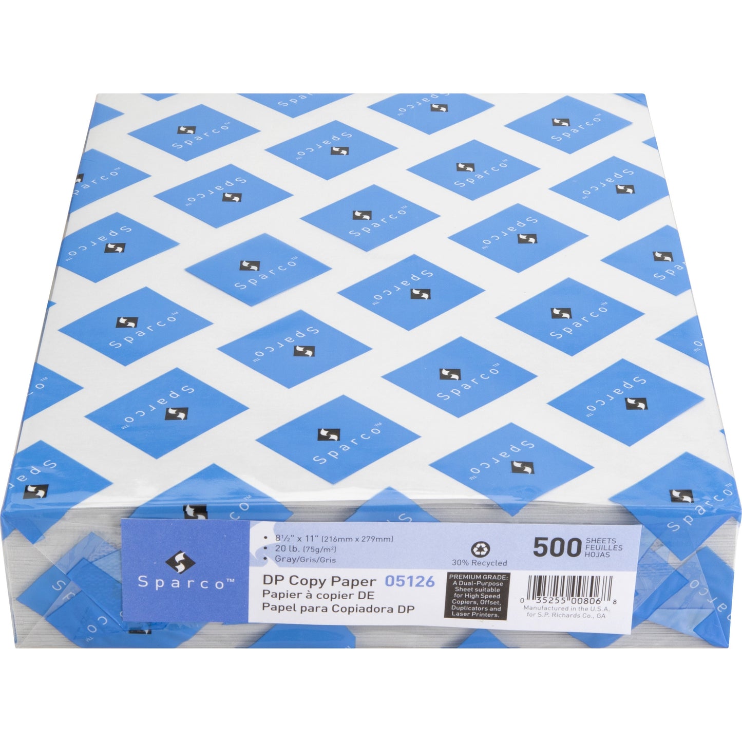 Sparco Premium Copy Paper - Gray (05126)