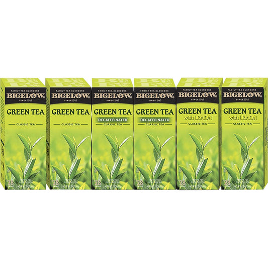 Bigelow Assorted Flavor Green Tea Bag (10578)