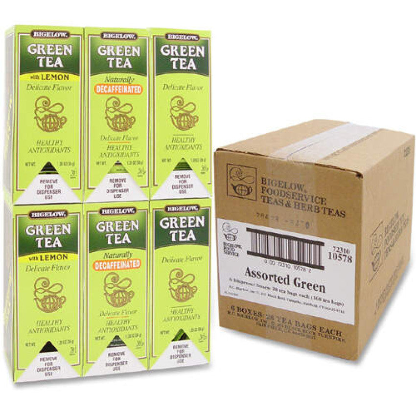 Bigelow Assorted Flavor Green Tea Bag (10578)