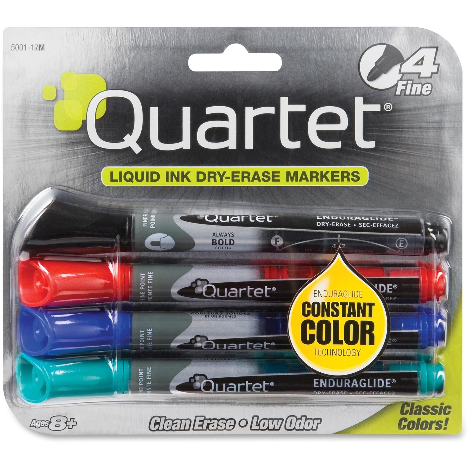 Quartet EnduraGlide Dry-Erase Markers (500110M)