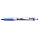 Pentel EnerGel RTX Gel Pen, Retractable, Medium 0.7 mm, Blue Ink, Blue/Light Blue Barrel (BL77C)