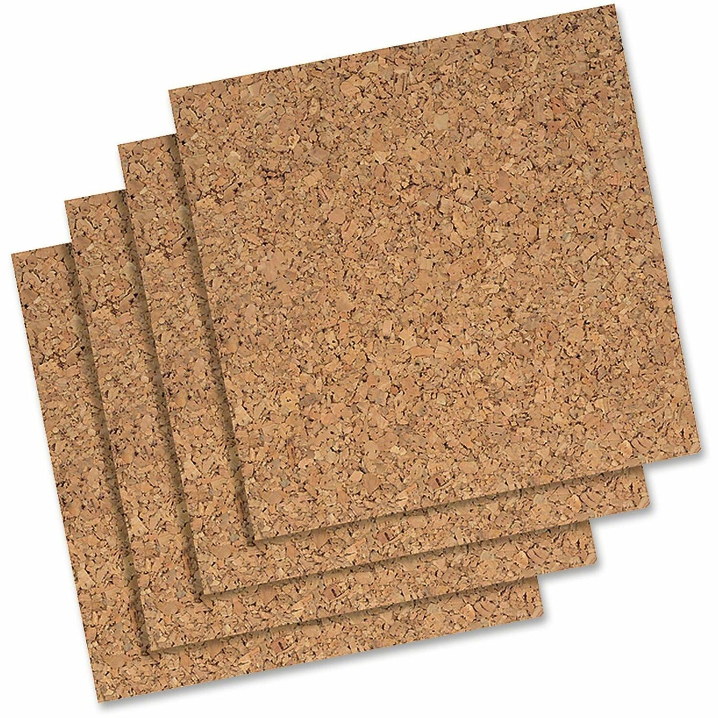 Quartet Frameless Modular Natural Cork Tiles (102Q)