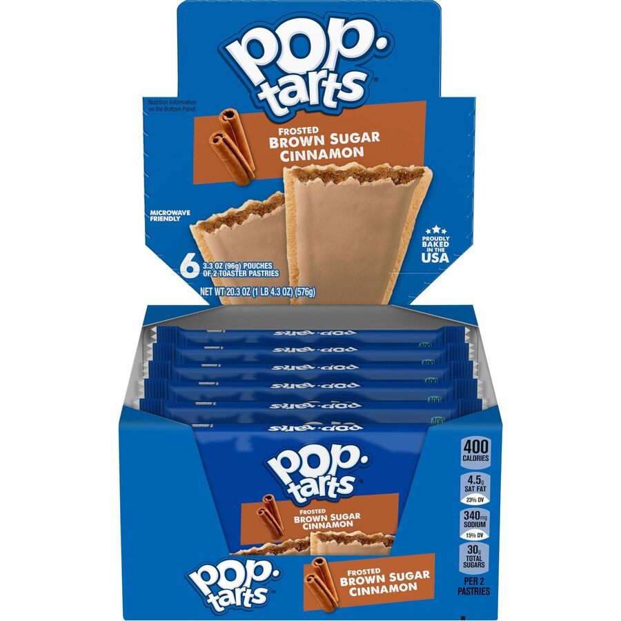 s Pop-Tarts&reg Frosted Brown Sugar Cinnamon (31132)