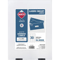 MACO White Laser/Ink Jet Address Label (ML3000B)