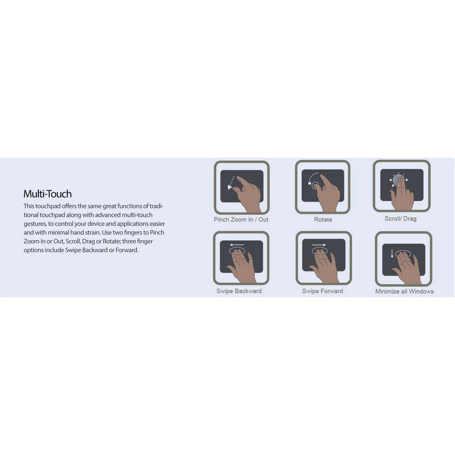 Adesso Easycat 2 Button Usb G.p Touchpad-blk (GP160UB)