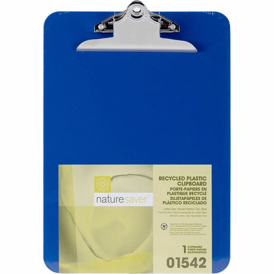 Nature Saver Recycled Plastic Clipboards (01542)