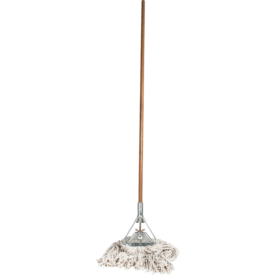 Genuine Joe Wood Handle Complete Wet Mop (54201)