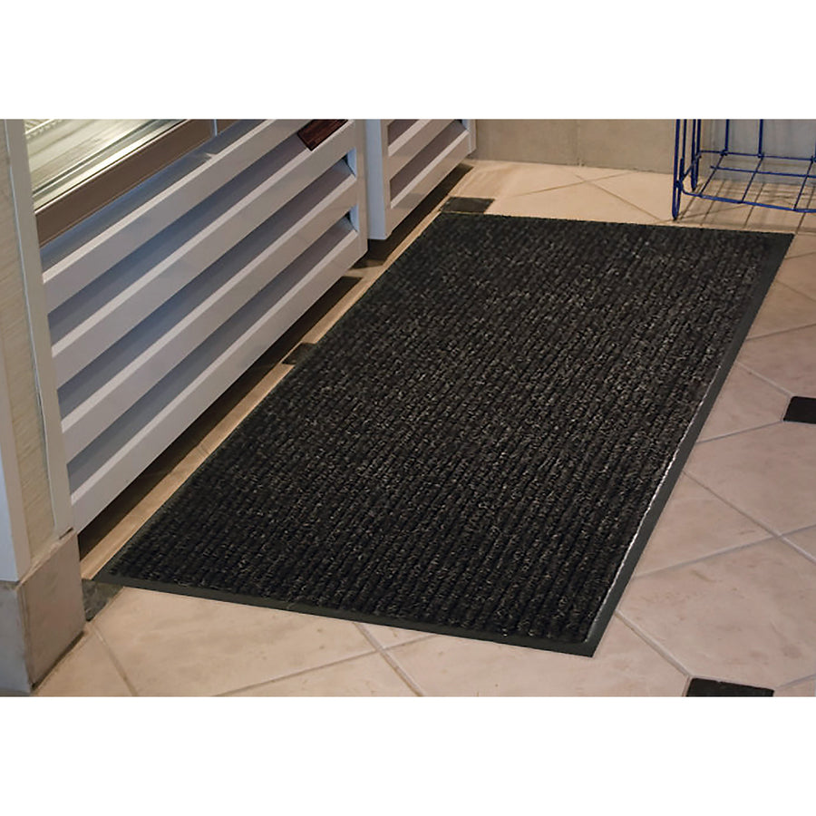 Genuine Joe Ribbed Indoor Wiper Mat (55351)