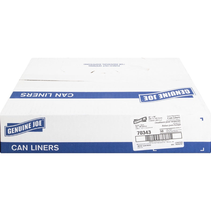 Genuine Joe Maximum Strength Trash Can Liner (70343)