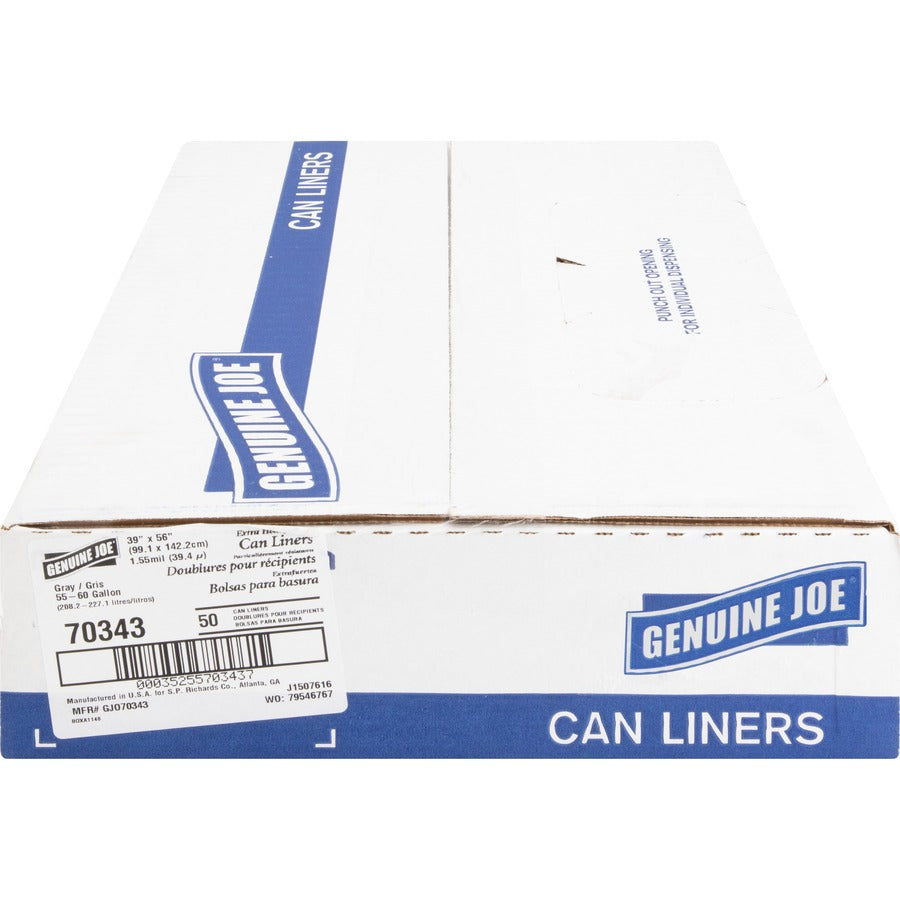 Genuine Joe Maximum Strength Trash Can Liner (70343)
