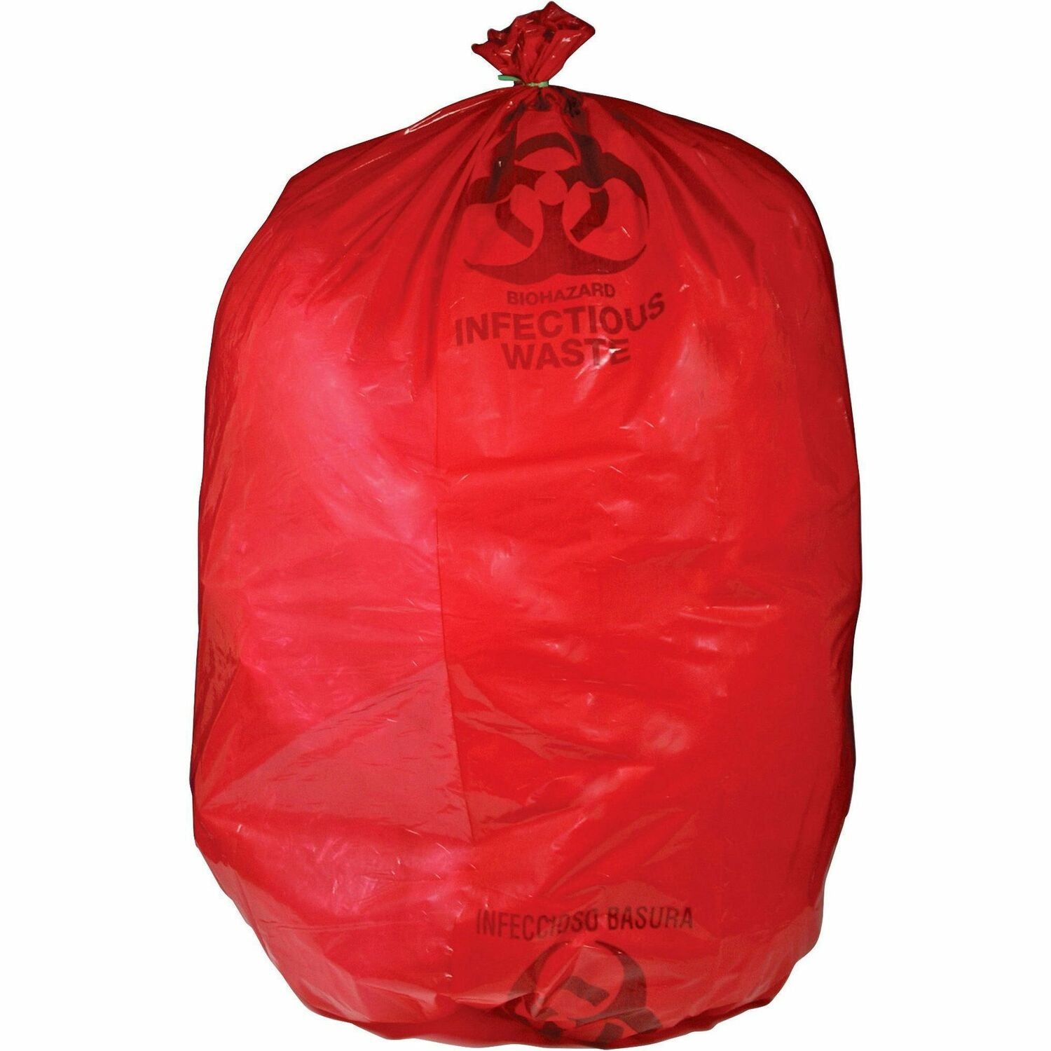 Medegen MHMS Red Biohazard Infectious Waste Bags (RIWB142143)