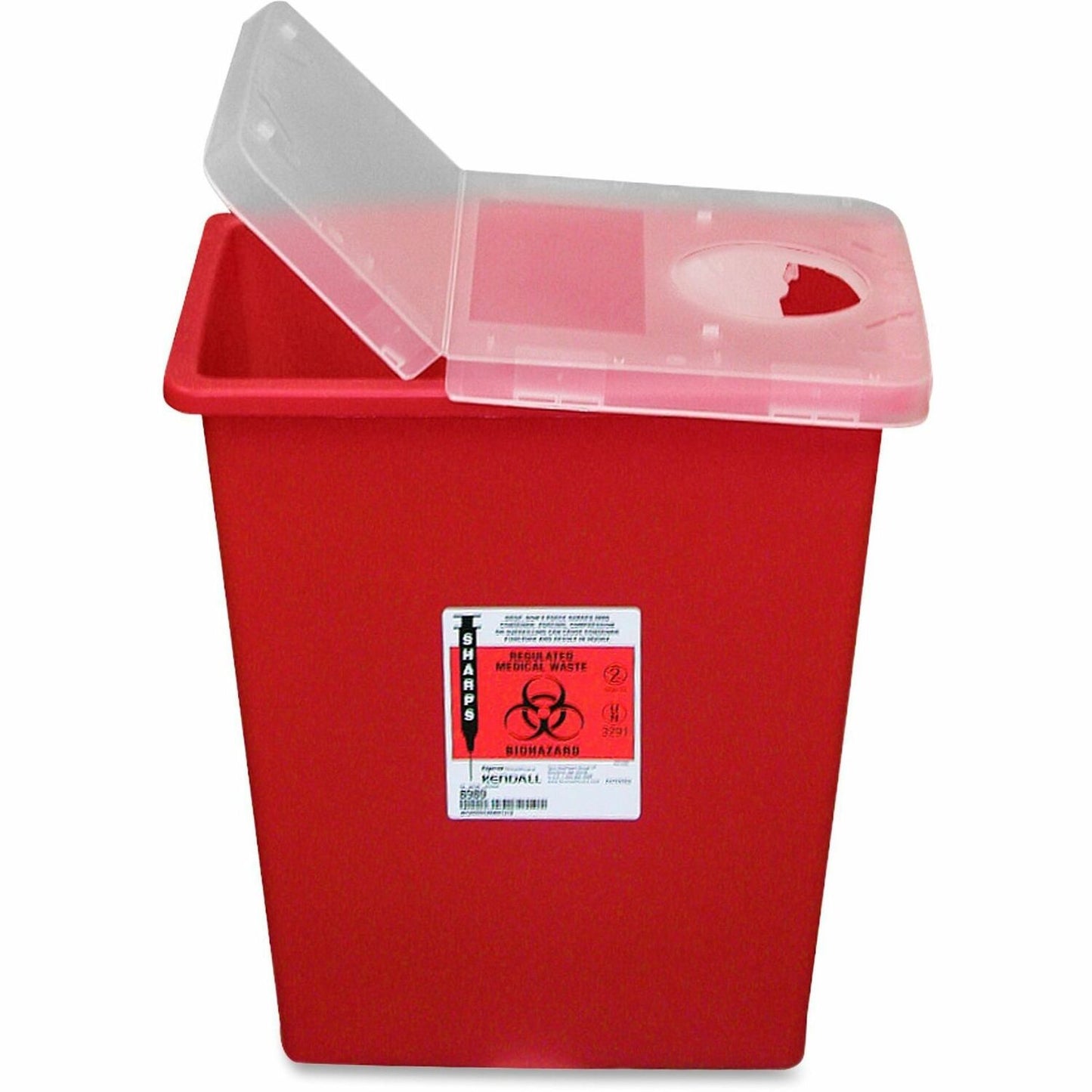 Covidien Kendall Sharps Containers with Hinged Lid (SSHL100980)