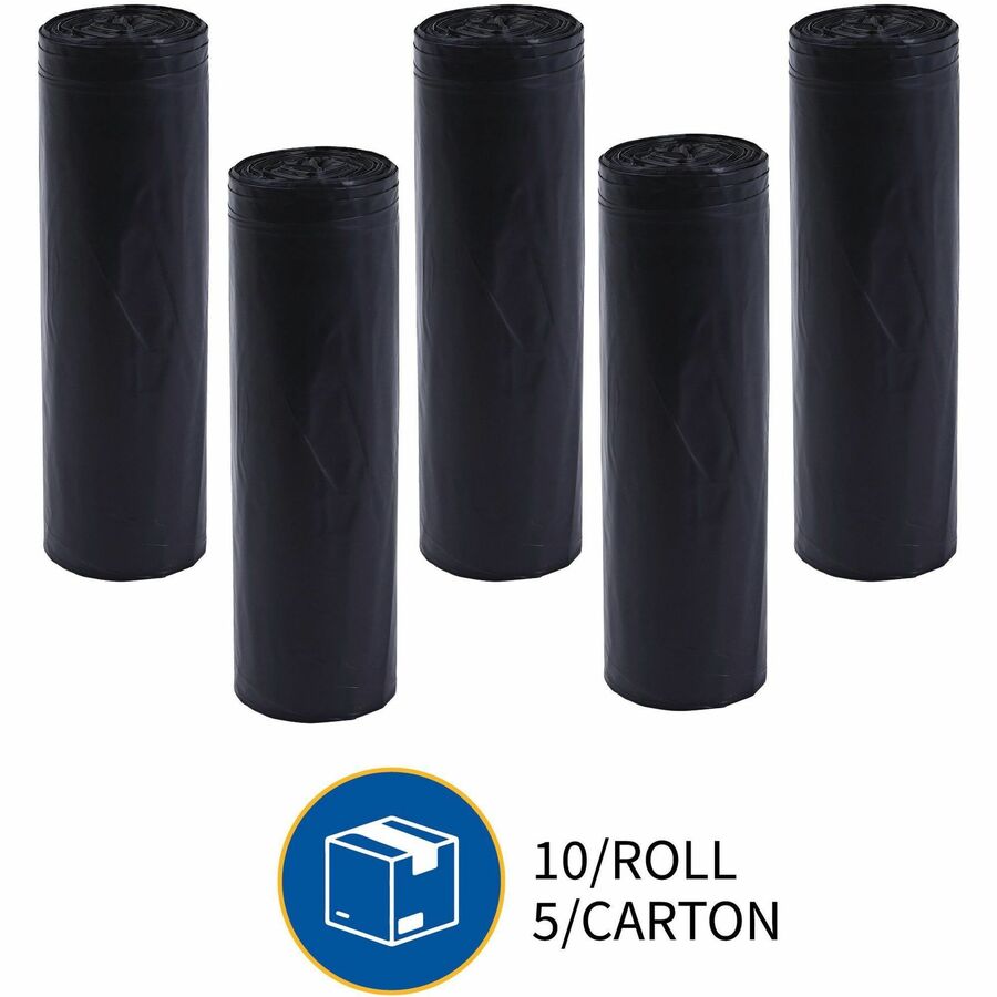 Genuine Joe Heavy-Duty Trash Can Liners (01535)