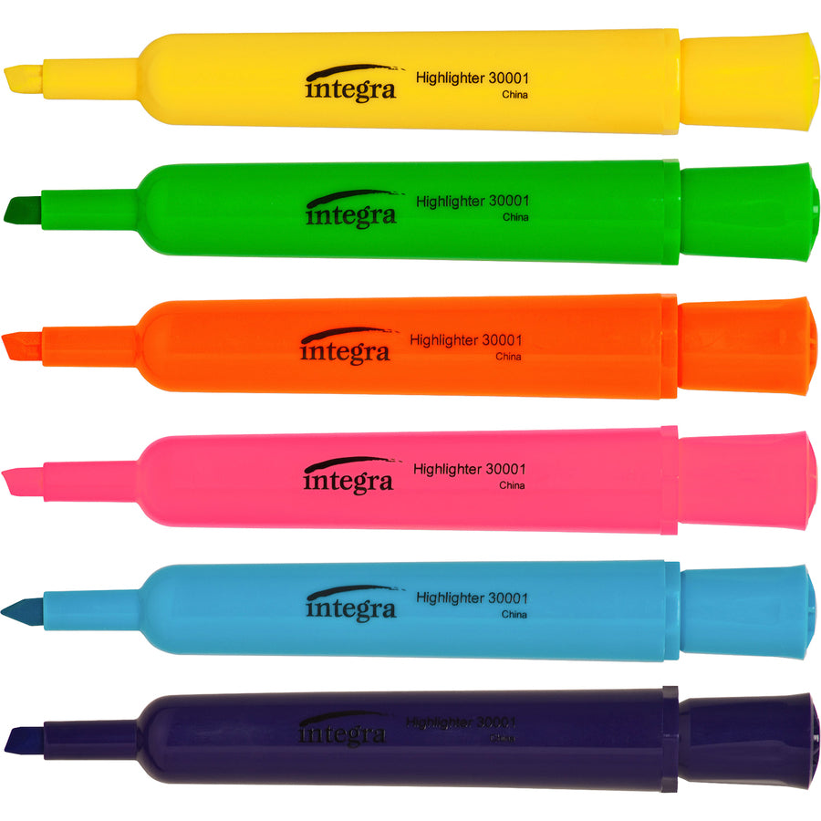 Integra Chisel Desk Liquid Highlighters (30001)