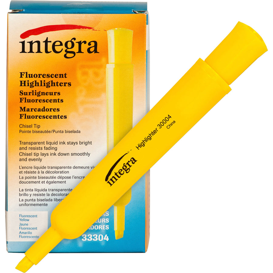 Integra Chisel Desk Liquid Highlighters (30004)