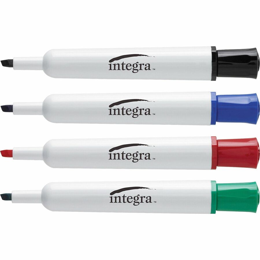 Integra Chisel Point Dry-erase Markers (30015)