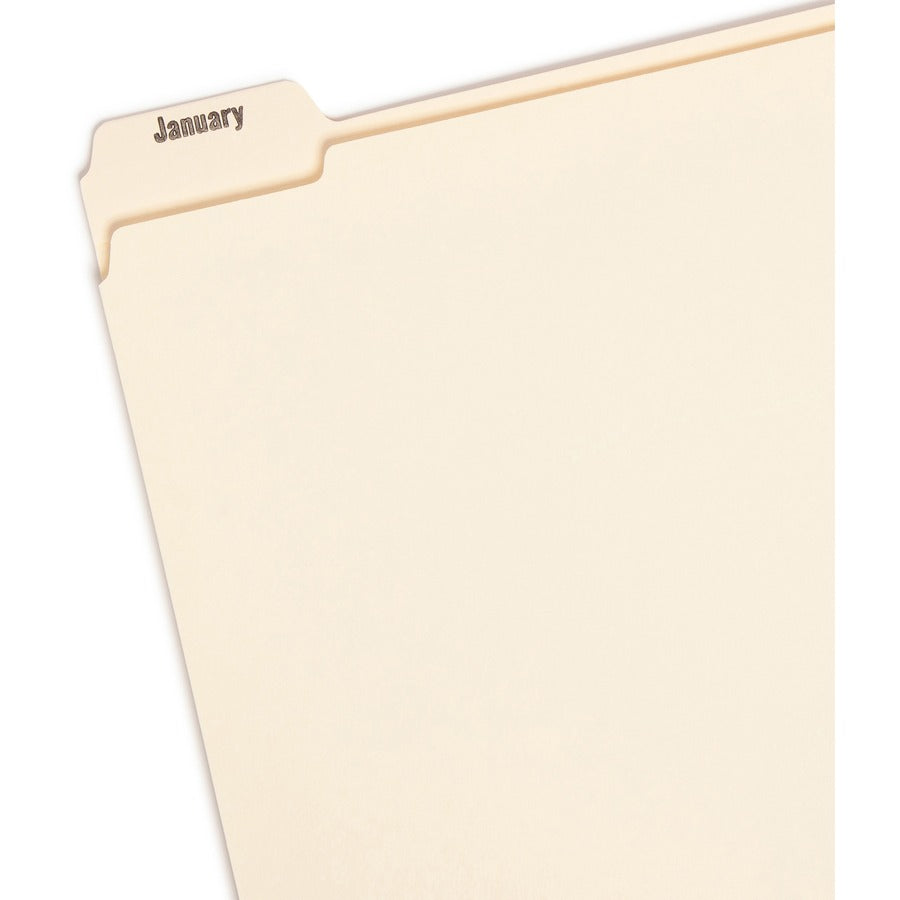Smead 1/5 Tab Cut Letter Recycled Top Tab File Folder (11765)
