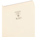Smead 1/5 Tab Cut Letter Recycled Top Tab File Folder (11765)