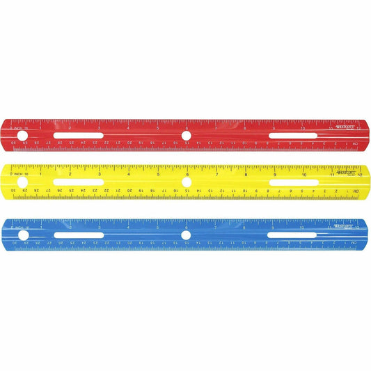 Westcott 12" Plastic Ruler (10526)