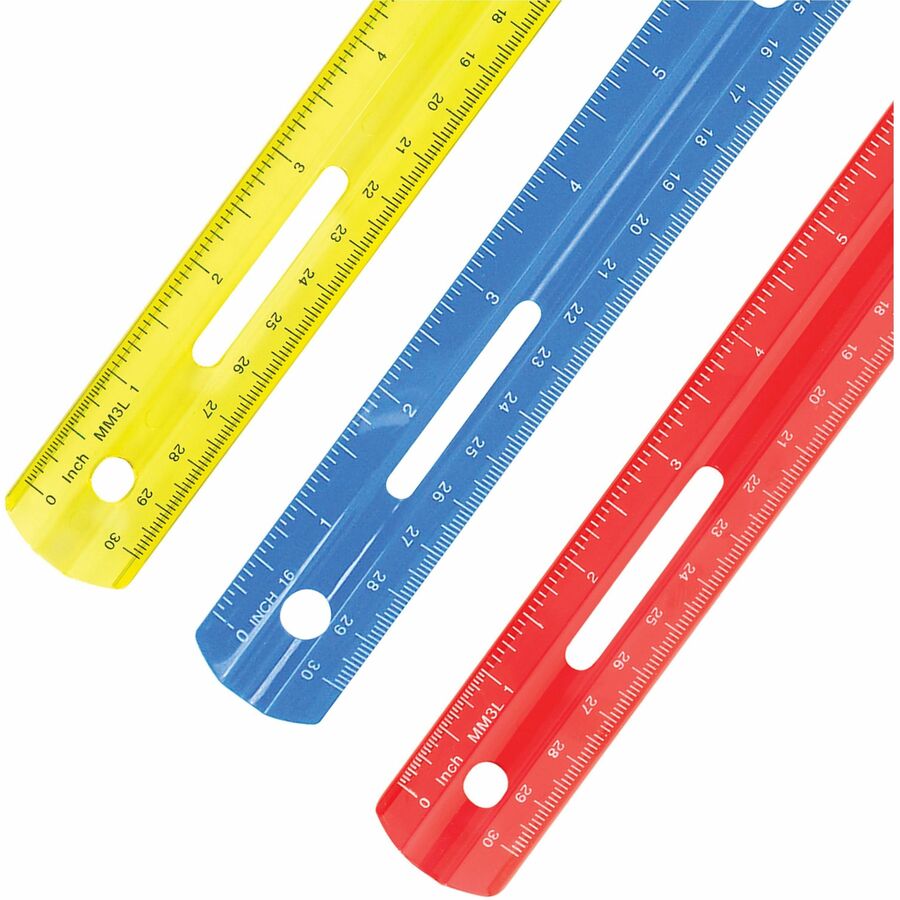Westcott 12" Plastic Ruler (10526)