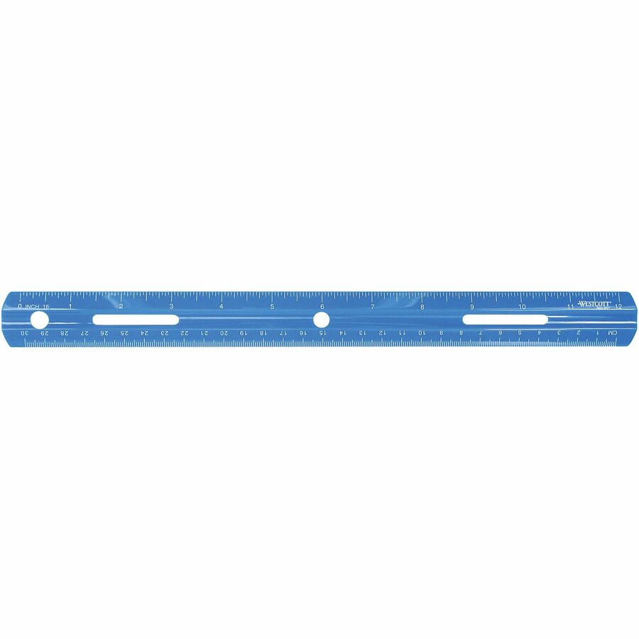 Westcott 12" Plastic Ruler (10526)