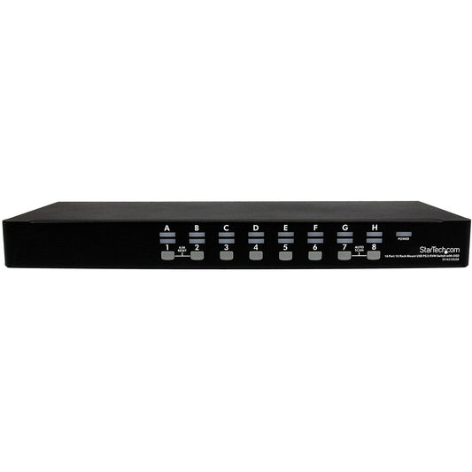 StarTech 16 Port 1u Rackmount Usb Ps/2 Kvm Switch (SV1631DUSB)