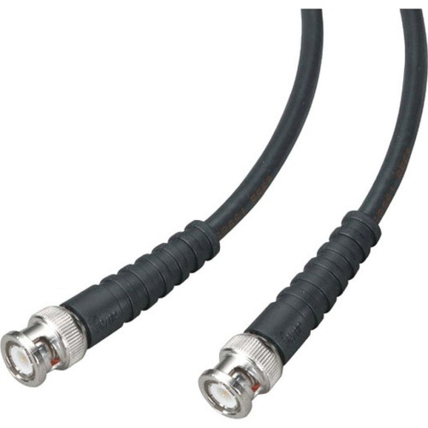 Black Box Coax Patch Cable - Rg59, Shielded, Solid, Pvc, 75-ohm, Bnc, Male/male, Black, 6-ft. (1.8-m) (ETN590006BNC)