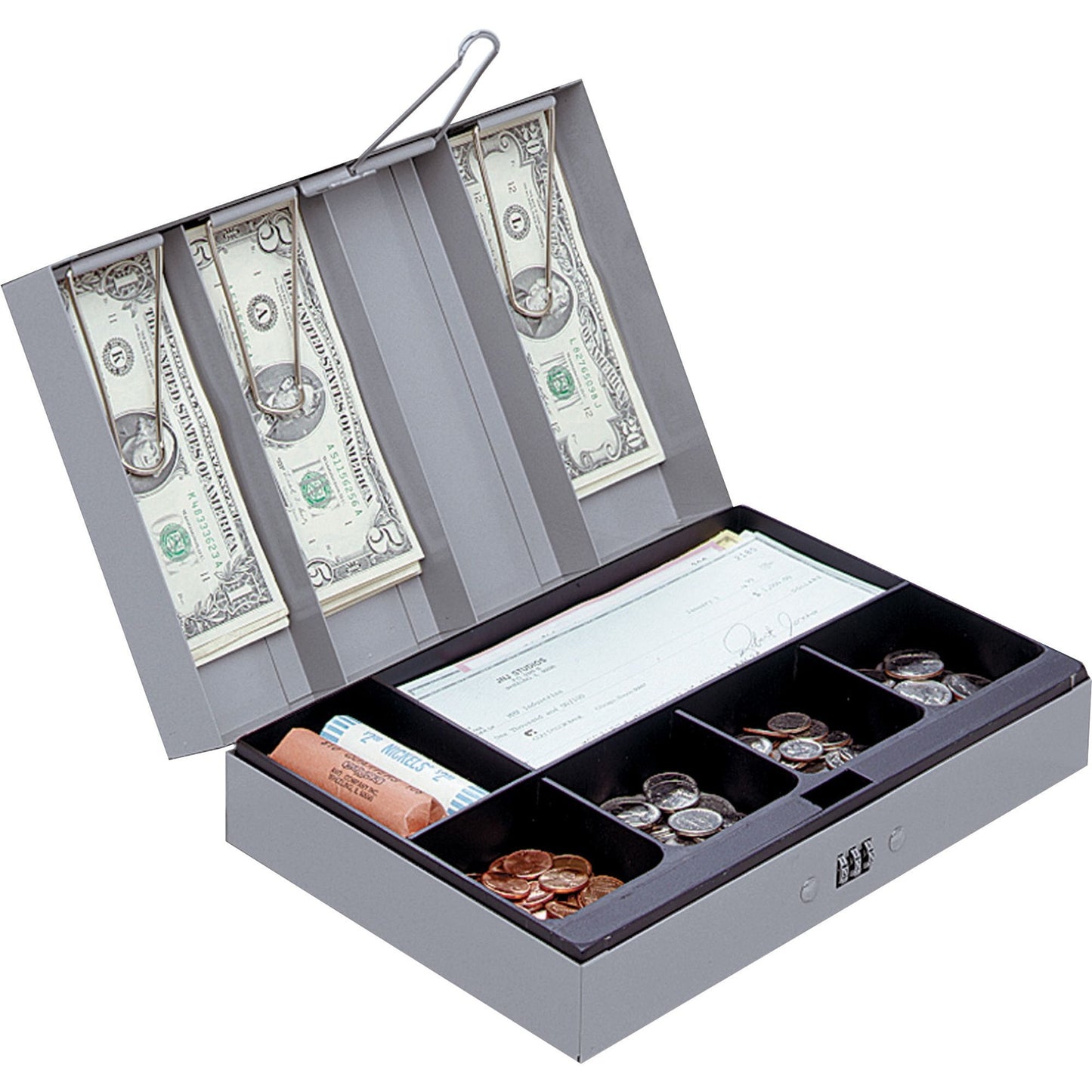 Sparco Steel Combination Lock Steel Cash Box (15508)