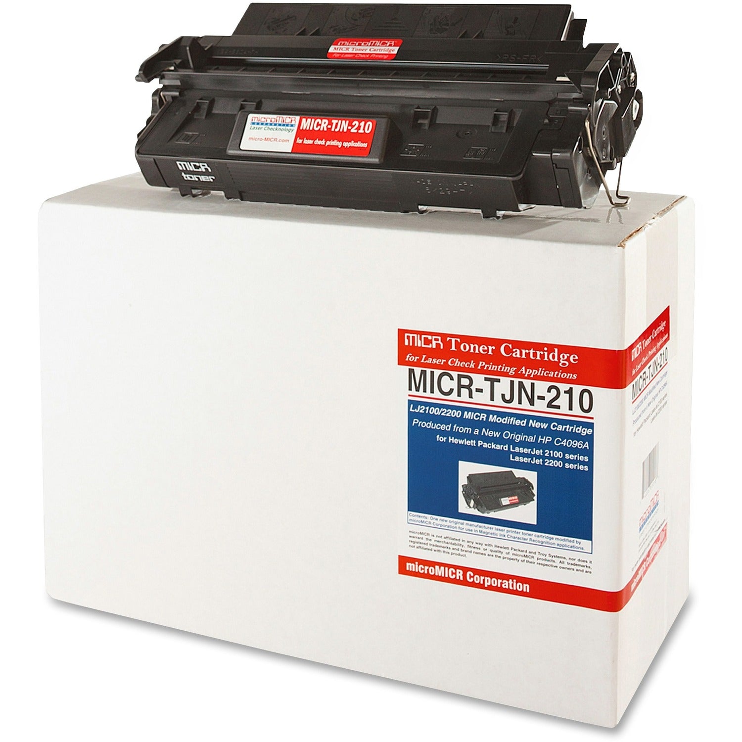 microMICR MICR Toner Cartridge - Alternative for HP 96A (MICRTJN210)