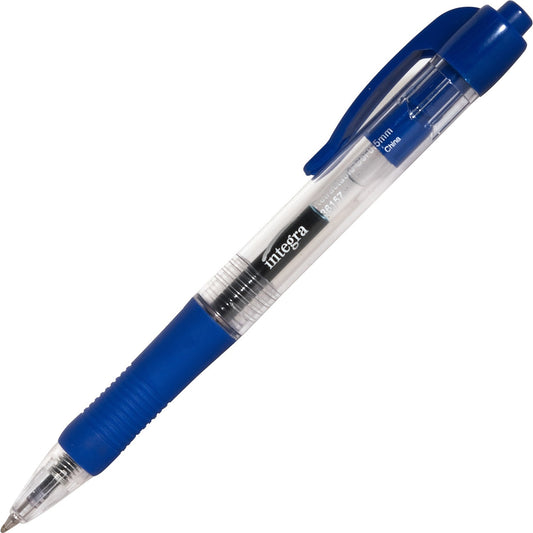 Integra Retractable 0.5mm Gel Pens (36157)