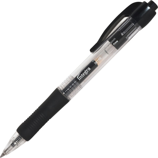 Integra Retractable 0.5mm Gel Pens (36156)