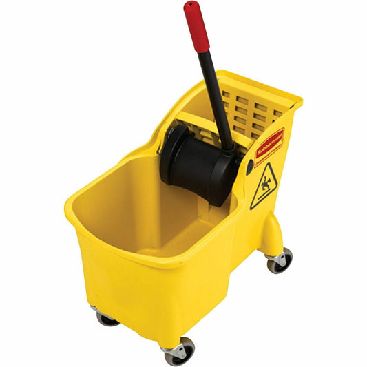 Rubbermaid Commercial 31 Quart Mop Bucket Combination (738000YL)