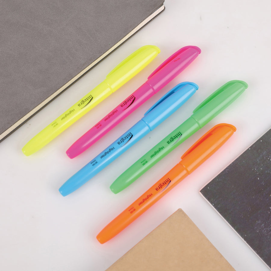 Integra Pen Style Fluorescent Highlighters (36180)