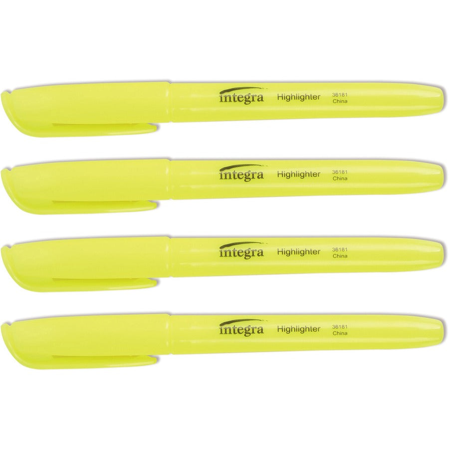 Integra Pen Style Fluorescent Highlighters (36181)