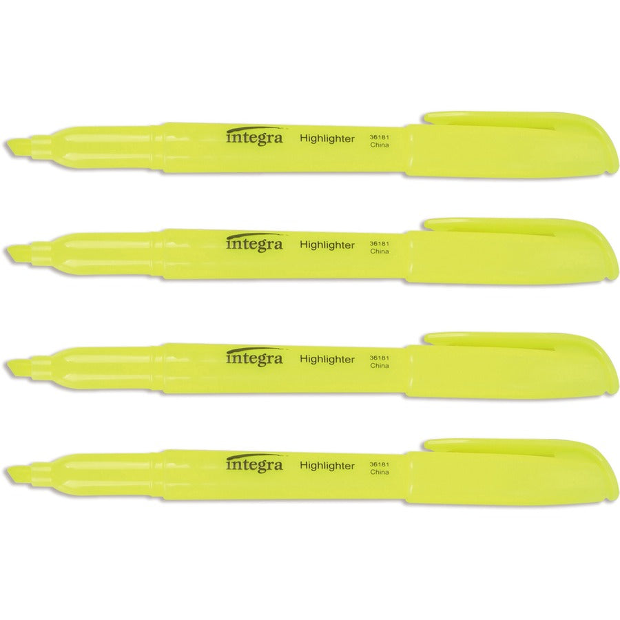 Integra Pen Style Fluorescent Highlighters (36181)