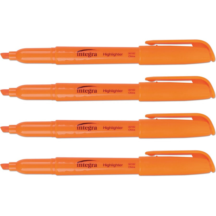 Integra Pen Style Fluorescent Highlighters (36182)