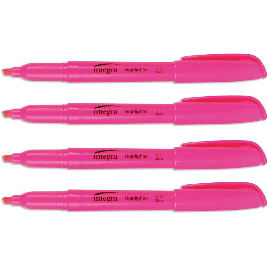 Integra Pen Style Fluorescent Highlighters (36183)