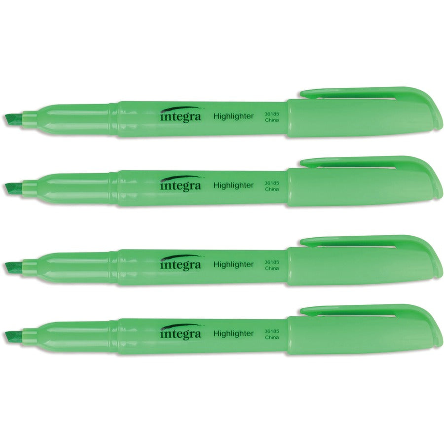 Integra Pen Style Fluorescent Highlighters (36185)