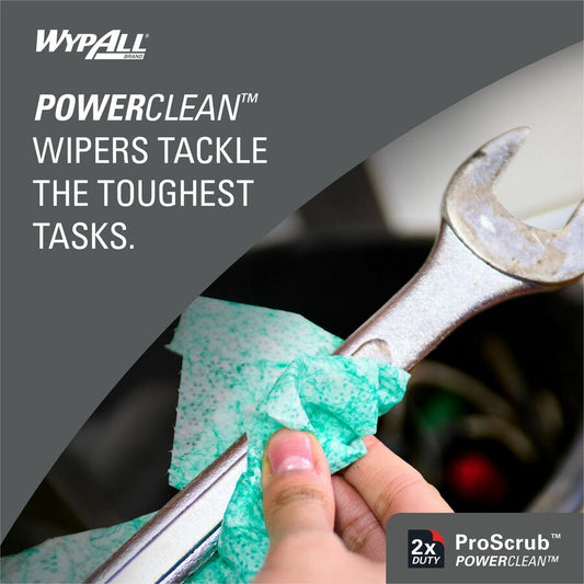 Wypall PowerClean ProScrub Heavy Duty Wet Towels (58310)