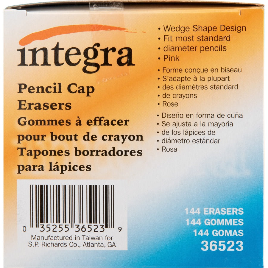 Integra Pink Pencil Cap Eraser (36523)