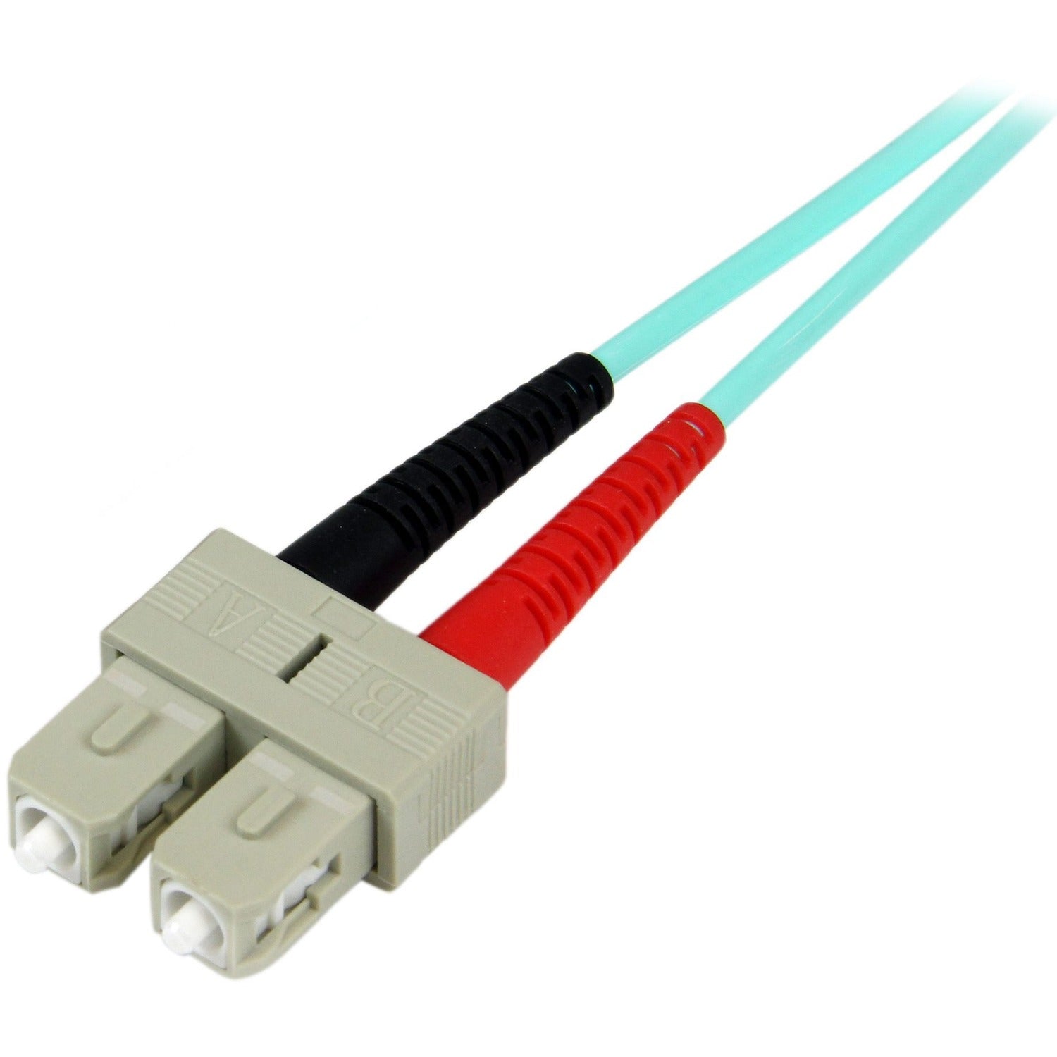 StarTech 1m 10 Gb Aqua Mm Fiber Patch Cable Lc/sc (A50FBLCSC1)