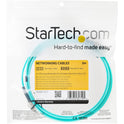 StarTech 2m 10 Gb Aqua Mm Fiber Patch Cable Lc/lc (A50FBLCLC2)