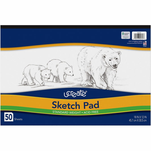 UCreate Medium Weight Sketch Pads (4747)