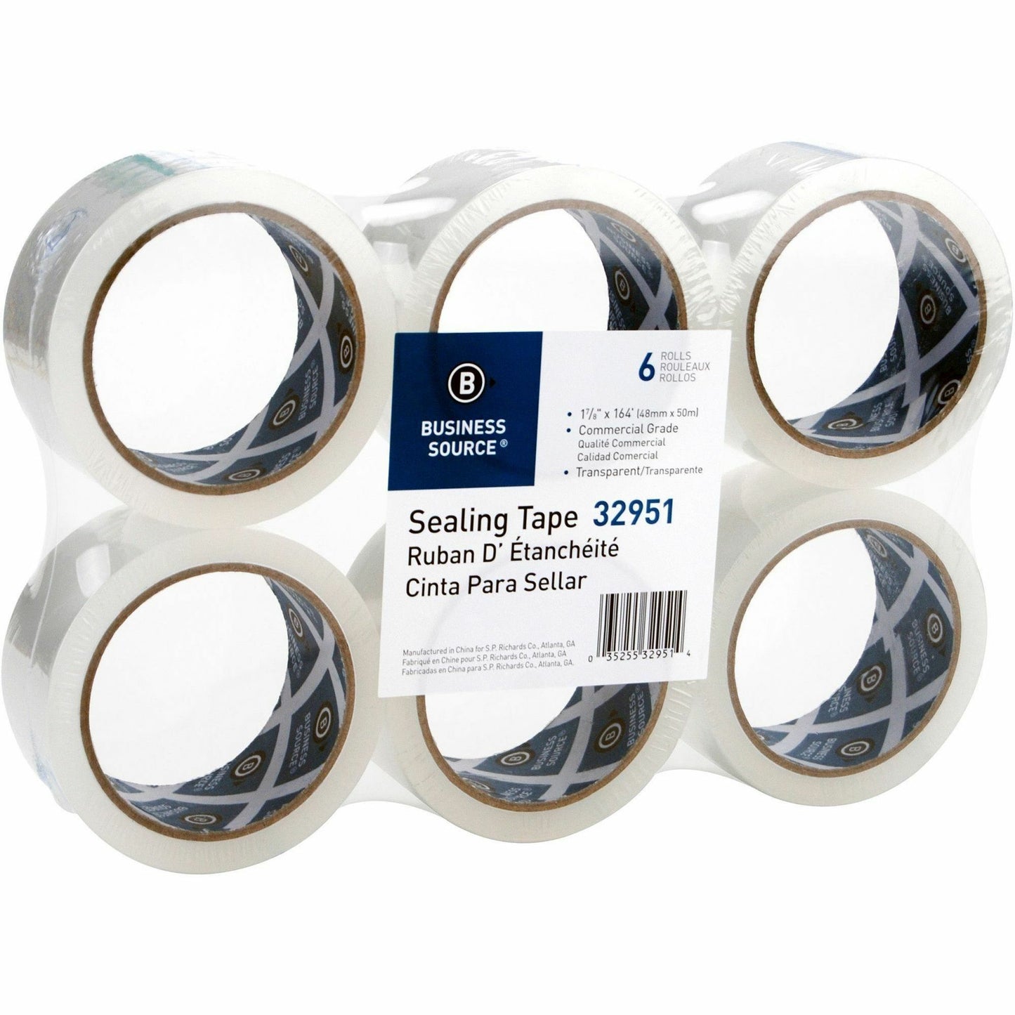 Business Source 3" Core Sealing Tape (32951)