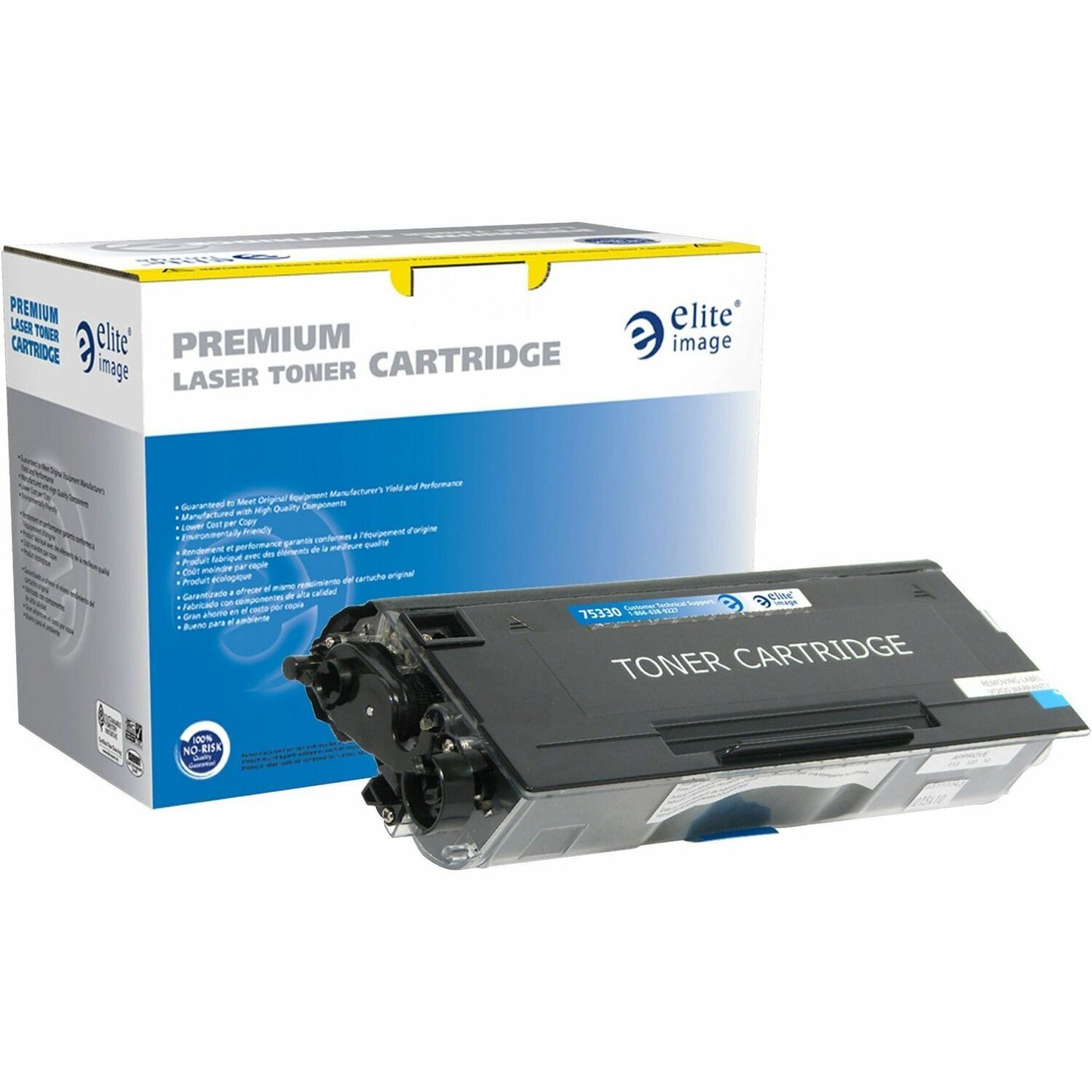 Elite Image Remanufactured Toner Cartridge - Alternative for Brother (TN550) (75330)