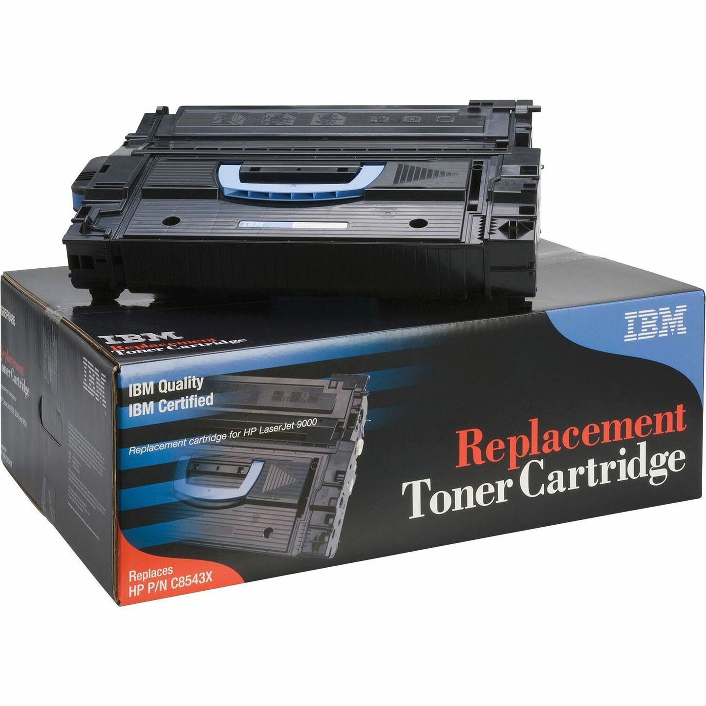 IBM Remanufactured Laser Toner Cartridge - Alternative for HP 43X (C8543X) - Black - 1 Each (TG85P6485)