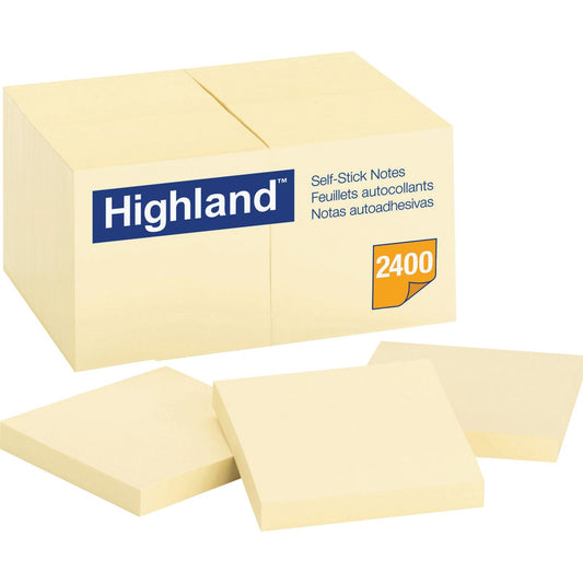 Highland Self-Sticking Notepads (654924PK)