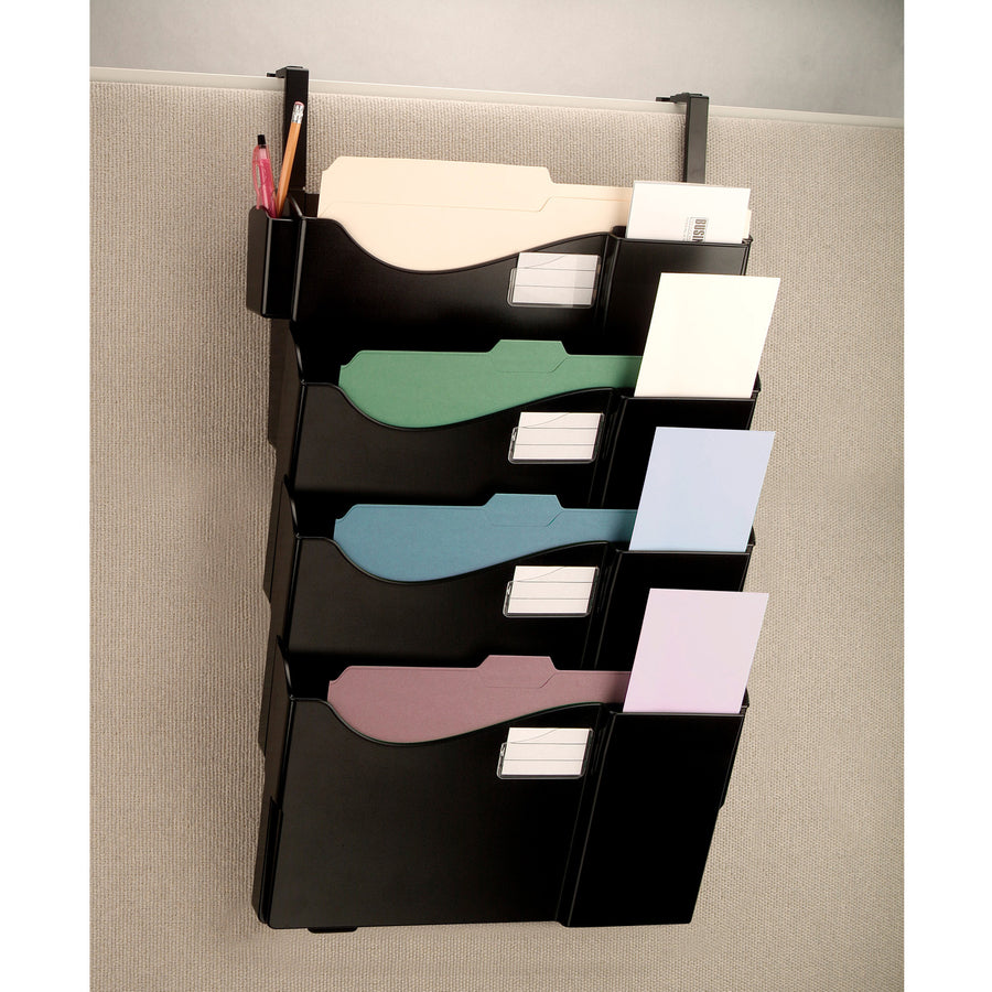 Officemate Grande Central Filing System, 4 Pockets w/Hanger Set (21728)