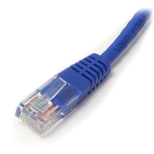 StarTech 30 Ft Blue Molded Cat5e Utp Patch Cable (M45PATCH30BL)