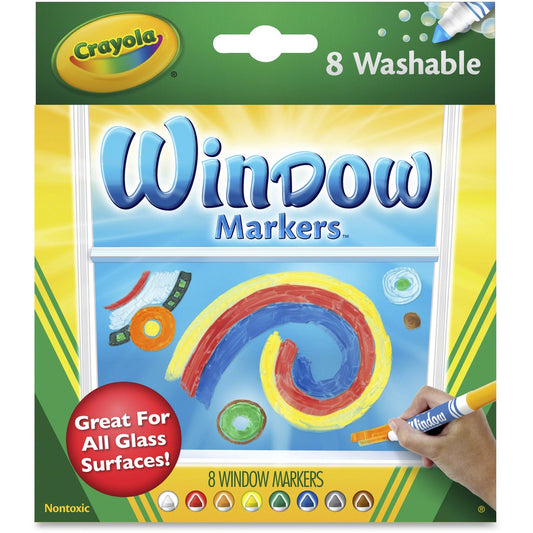 Crayola Washable Window Markers (588165)